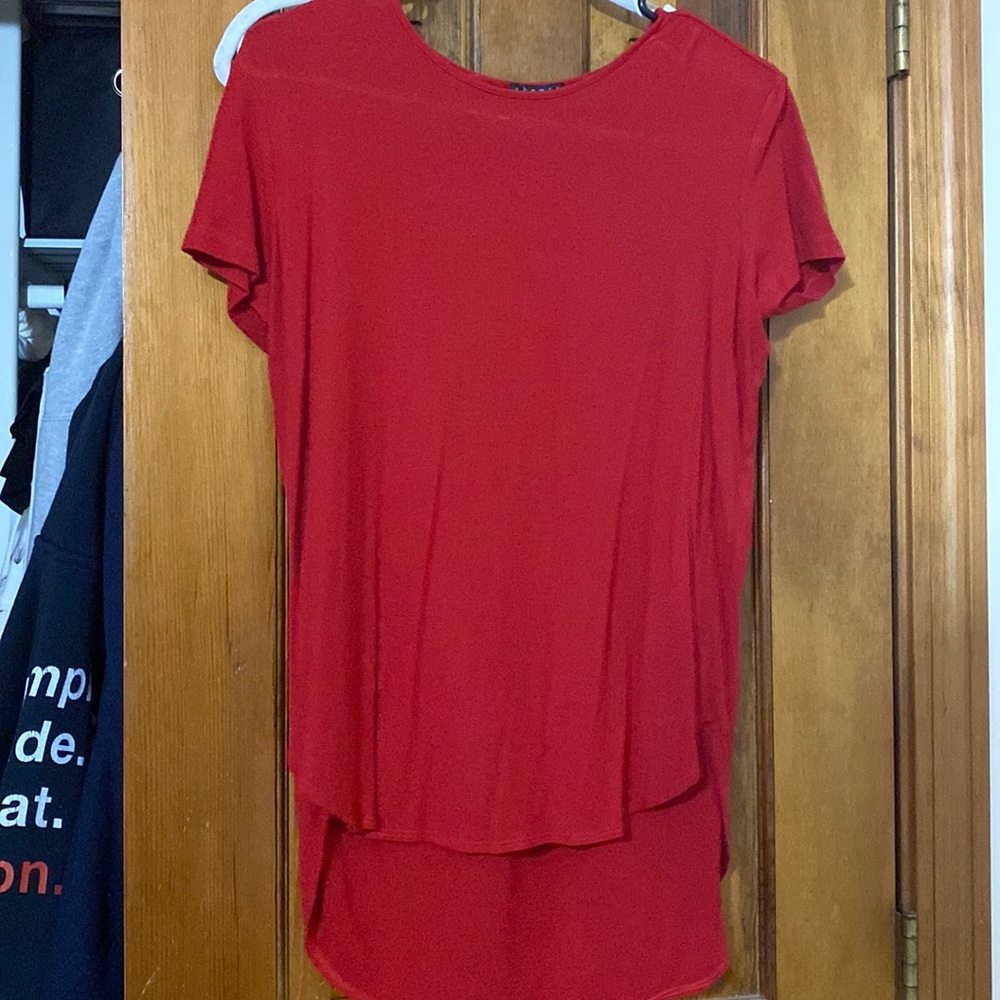 RED BLOUSE